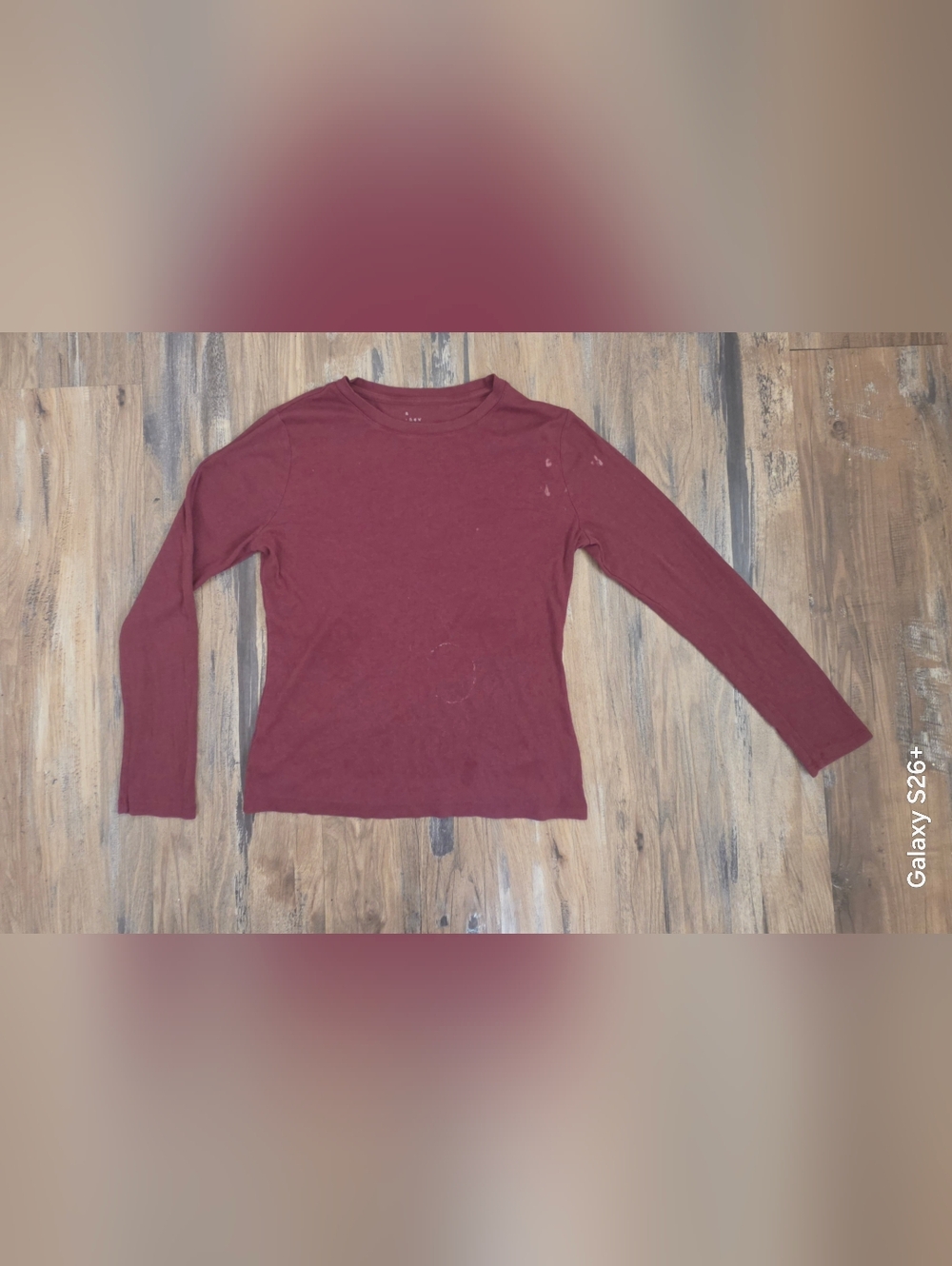 A New Day Modal Ribbed Long Sleeve in Wine